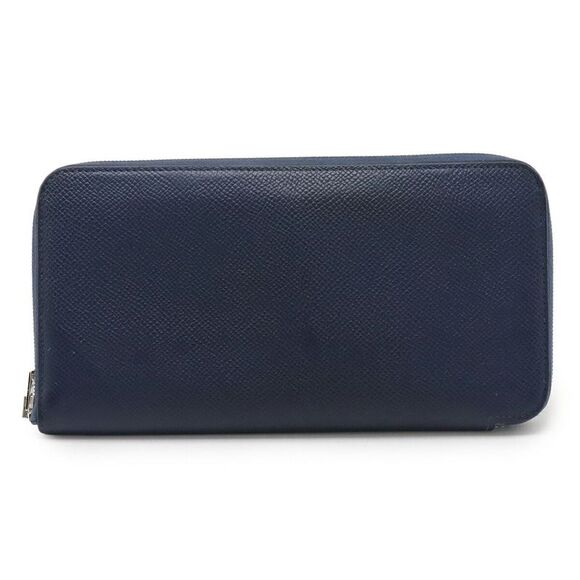 Hermes Azap Long Silk In Vau Epsom Long Wallet - Picture 1 of 9